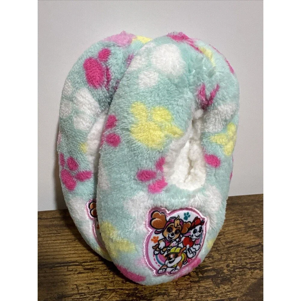 PAW Patrols Girl's Shoes Slippers Print Pink 2T/3T - Picture 2 of 4